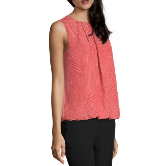 liz claiborne sleeveless bubble top